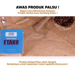 Susu Kambing Etawa Obat Perokok Berat Pembersih Nikotin Paru Bersihkan Paru Isi 200gram