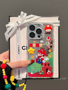 Ốp Lưng iPhone Sáng Tạo 3D Hoạt Hình Super Mario Bảo Vệ Apple 14 pro Max 13 pro 12 pro Max 11 pro 10.2 9.7 8.0 7.9 7.8 7.5