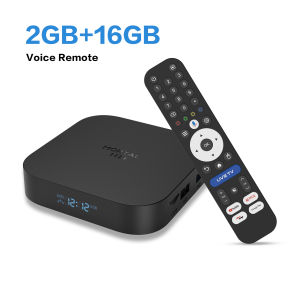 X5S TV Box Android14 RK3518 8K HDR Media Player Ethernet LAN Port Dual‑Band WiFi 2.4G/5G BT5.0 Voice Remote LED Digital Display