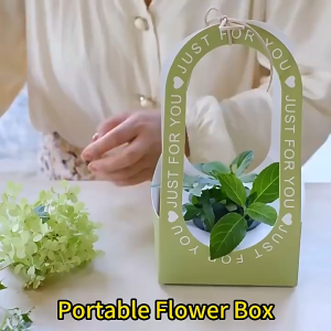 [TOS] Flower bag just for you candy kotak buket bunga bouquet box wadah florist handy bag tenteng tas kertas paper bag paperbag tempat kado valentine hadiah romantis packaging wrapping gift