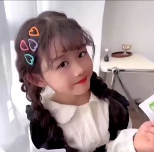 Colourful Hair Pin Tiktak Pin Rambut Kids Hair Pins Hair Accessories Star BB Pin彩色儿童发夹