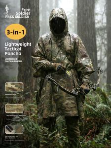 Free Soldier | Anti-Storm Tactical Multi-functional Raincoat
