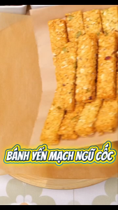 Bánh Yến Mạch Ngũ Cốc Giòn Rụm Bổ Sung Năng Lượng Cho Cả Nhà