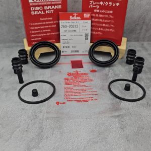 SIL SEAL REM CAKRAM RODA DEPAN NISSAN LIVINA KIRI KANAN 1SET SEIKEN