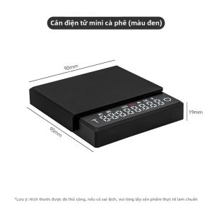 Timemore | Cân Cà Phê Di Động có Đồng Hồ Bấm Giờ và Sạc Lại