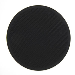30Cm Lớn Thảm Silicon Coaster Chịu Nhiệt Tròn Tổ Ong Chống Trượt Placemat Nồi Bếp Bàn Thảm Phụ Kiện