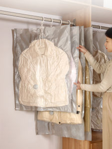 Fasola Vacuum Compression Bag Buggy Bag Clothes Quilt Organizing Folders Cotton Quilt Clothing Handy Gadget Hanging Evacuation Bag