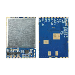 RX7500 FPV Simulated Wireless Video Receiver Module 6-7.5GHz Bandwidth RF Receiver Module Freely Editable Channels SPI Mode