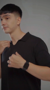 Kaos Polo Pria Lengan Pendek Katun Premium Smith Berlin Kendrick Knit Modern Fit Katun Premium Kaos Polo Kerah Polos Anti Gerah