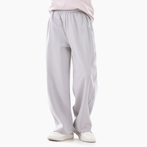 Girls Sporty Casual Mosquito-Resistant Wide Leg Pants Summer New Style Childrens Loose Fit Trousers Parent-Child Style