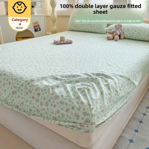 KAMONI | A-Class Baby Grade Dual Layer Gauze Fitted Sheet