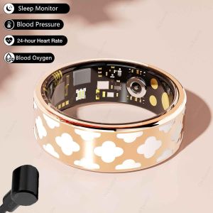 For Xiaomi New Smart Ring Men Women Heart Rate Blood Oxygen Sleep Health Monitor Sport Fitness Tracker Smartring For Android IOS