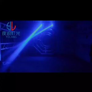 READY JUNHE Lampu Disco laser sensor suara musik sorot panggung Spider RGBW Moving Head DMX512 40W