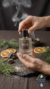 Fragrance Theory by SEOLS Premium Inspired Perfumes and Fragrances for Men 50ML Eau De Parfum Brave Citrus Fresh Spicy Woody Aromatic Green Fresh Powdery Warm Spicy