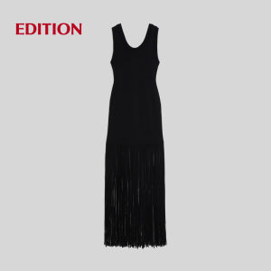 edition | Flared Fringe Dress with Hourglass Shape