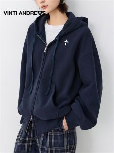 Fashion Twill Velour Hoodie