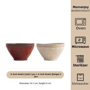 mornenjoy | Wedding Gift Underglaze Vintage Wabi-Sabi Tableware
