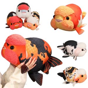 50cm Simulation Goldfish Plush Doll Pillow Cute Big Head Spotted Fish Plush Toy Home Decoration Gift For Boys And Girls