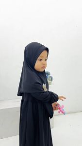 Gamis Bayi Perempuan 0-3 tahun Setelan Anak Labubu Hijab Labubu  Baju Labubu Anak Perempuan Baju Bayi Perempuan 0 6 bulan 6 12 bulan Gamis Anak Perempuan