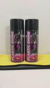 Combo 3 chai Sprayking phục hồi nhựa nhàm mẫu mới kèm khăn vàng xám 30x30 tặng kèm móc khoá ngẩu nhiên mẫu