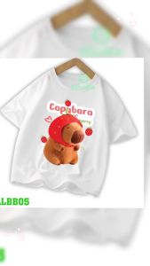 Áo thun capybara cho bé trai bé gáitừ 6kg-30kg.ALBB05