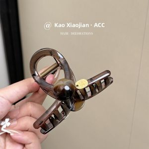 Womens Shark Clamp Hair Clip Small Size Half Updo Hair Clip Stylish Elegant New Design Fresh out Original Creation KXJ0208