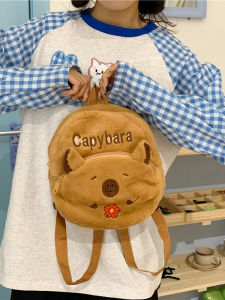 Cute Cartoon Style Girls Backpack Leisure Travel Shoulder Bag 2025 Autumn New Fashion Small Double Back for Girls