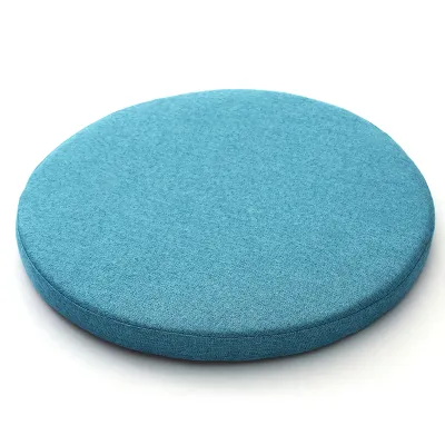 High Density Sponge Seat Cushion Removable And Washable round Chair Pad Japanese Style Fine Linen Seat Pads for Home Use