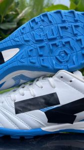 Giày bóng đá mizun neo 4 pro giày đá banh sân cỏ nhân tạo đế đinh tf lưỡi gà rời trắng xanh