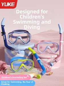 YUKE | Children Waterproof Goggles Snorkeling Mask with Breathing Tube