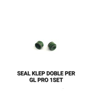 Seal Klep GL Pro Dober Per (Harga Per Set Isi 2) - Sil Sel Siel Karet Oring O Ring Payung Klep Kelep Batang Klip Honda GL Max Neotech Mega Pro Lama Hiu Megapro New Primus Tiger Lama Tilam