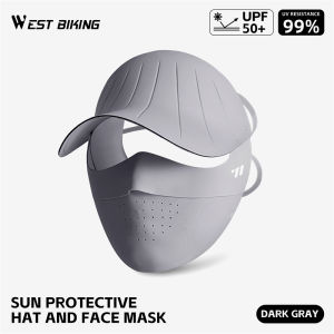 West Biking | WEST BIKING Summer Balaclava Hat Breathable Full Face UV Protection MTB Cycling Mask for Hiking Fishing Face Cover Outdoor Gears