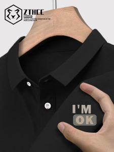 Áo Thun Polo Nam Tay Ngắn Mùa Hè Phong Cách Mỹ Cổ Polo Rộng Rãi Thường Ngày in Họa Tiết Thời Trang Mùa Hè 2024