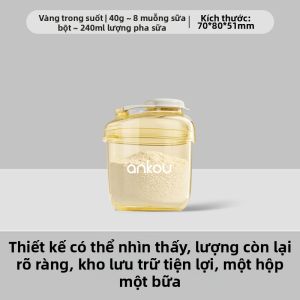 Ankou | Hộp Đựng Sữa Bột Di Động Theo Bữa