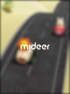 MALOTOYS - Mideer Inertia Music Baby Car Mobil Mobilan Animal Bayi Music Car Mainan Mobilan Anak Edukasi Malo Toys