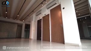 ALPHAMAX Max 1-B Pintu Rumah Pintu Kamar Mandi Pintu Gudang Pintu Aluminium Jaluzi 80 x 210cm