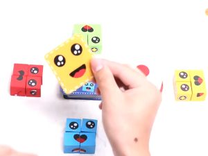 Fun Face Expression Puzzle Party Games - Family Board Game