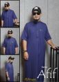 Jubah al amwa platinum afif lengan pendek gamis saudi. 