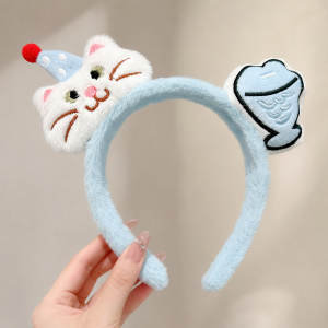 JIUDUOLAN | Creative Penguin Cat Fish Patterned Fun and Adorable Hair Band