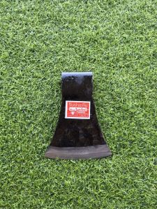 " อุปกรณ์ตัดไม้  " หัวขวาน ตรา ส.เสริมทรัพย์ หน้าขวานกว้าง 5.5 นิ้ว ทำจากเหล็กกล้า ต่อเติมด้าม หนา ใช้ฟันไม้ได้