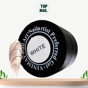 Gel nhện VINIMAY nhũ vẽ nail đủ màu  Gel mạng nhện trang trang trí móng trắng đen