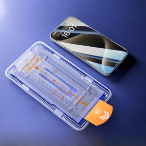 Iphone15promax Tempered Film 14/13 Apple 15pro Anti-Peep Film 11/12 Mobile Phone Film plus No Dusty Warehouse PM Full Screen XR Film X Privacy Xsmax Dustproof IP Drop-Resistant S Second Sticker