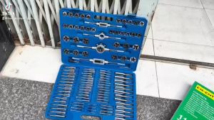 Bộ Taro ren hệ mét 110 chi tiết EM-CNT GERMANY STANDARD