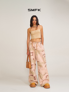 SMFK | Retro Paratrooper Wide Leg Trousers