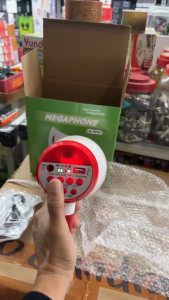 TOA Megaphone Pengeras Suara Sn-9RBt Rechargeable Bisa Untuk Bluetooth Merekam Suara Dan Sirine Menggunakan Daya Batrei / Megaphone SN-9RBT / Toa Bluetooth / Megaphone Bluetooth ~ Noah Online Store