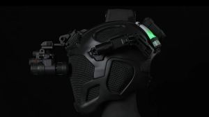 RAGON Wosport W23 Tactical Helmet Headgear Facemask Full Protection Protective Steel Mesh EVA Helmet Full Face Mask