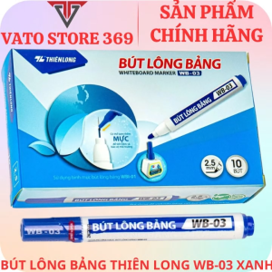 Bút lông bảng THIÊN LONG màu xanh WB-03