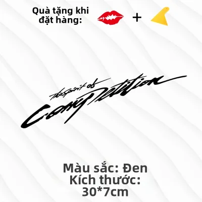 Decal Trang Trí Xe Hơi Đa Dạng