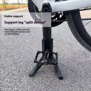 Mountain Bike Kickstand Stable Bike Holder Stand Portable Space-Saving Bicycle Holder Outdoor Road Bike Support Accessories