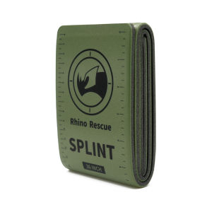 RHINO RESCUE First Aid Splint 36" X 4.3" Green-Gray Keep Bones in Position For Camping Hiking Fixture Bone Emergency Kit